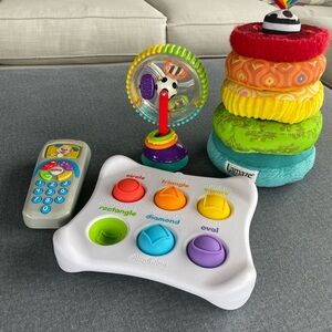 Baby/Kids Toys | Dimpl Duo Popper | Stacking Rings | Interactive Phone | Spinner